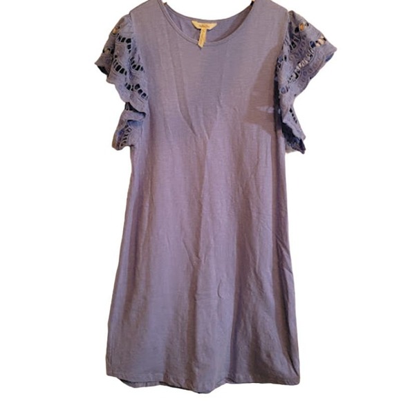 Matilda Jane - Blue eyelet sleeve dress - size small - Picture 3 of 9